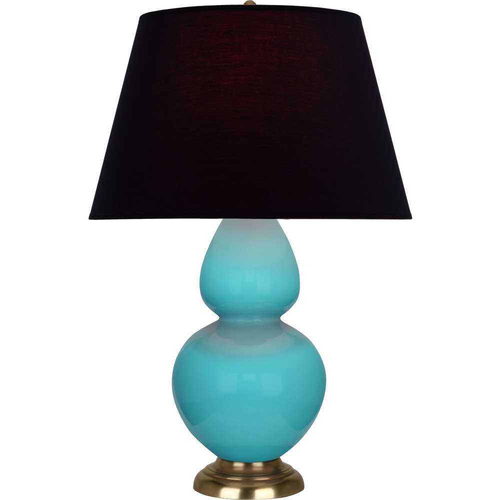 Egg Blue Double Gourd Table Lamp