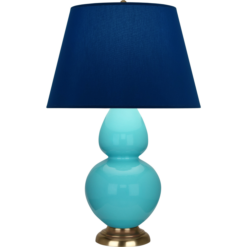 Egg Blue Double Gourd Table Lamp