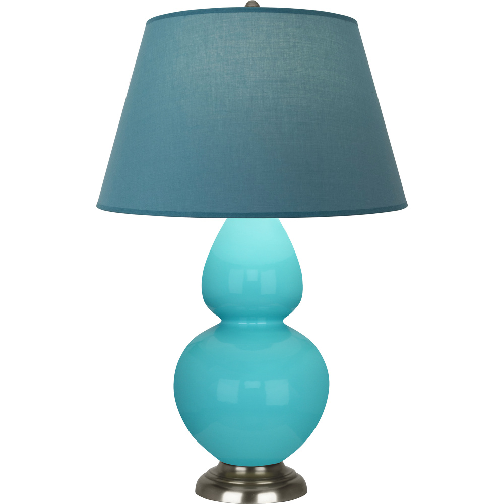 Egg Blue Double Gourd Table Lamp