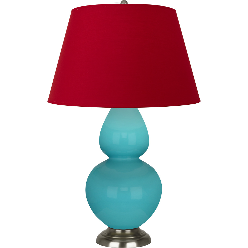 Egg Blue Double Gourd Table Lamp