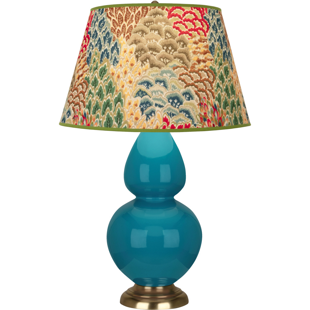 Peacock Double Gourd Table Lamp