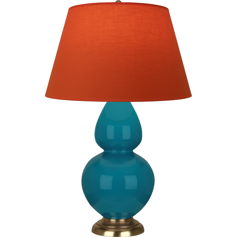 Peacock Double Gourd Table Lamp