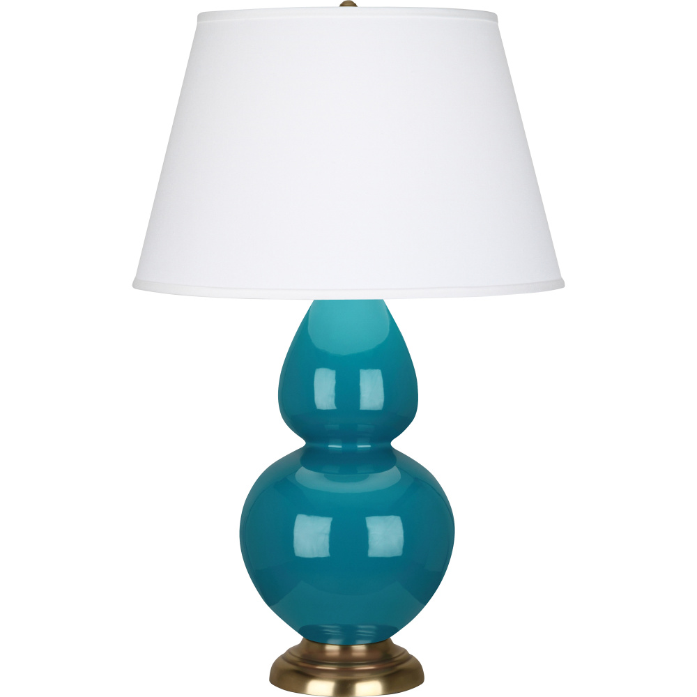 Peacock Double Gourd Table Lamp