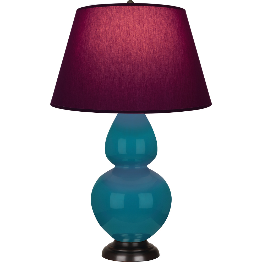 Peacock Double Gourd Table Lamp