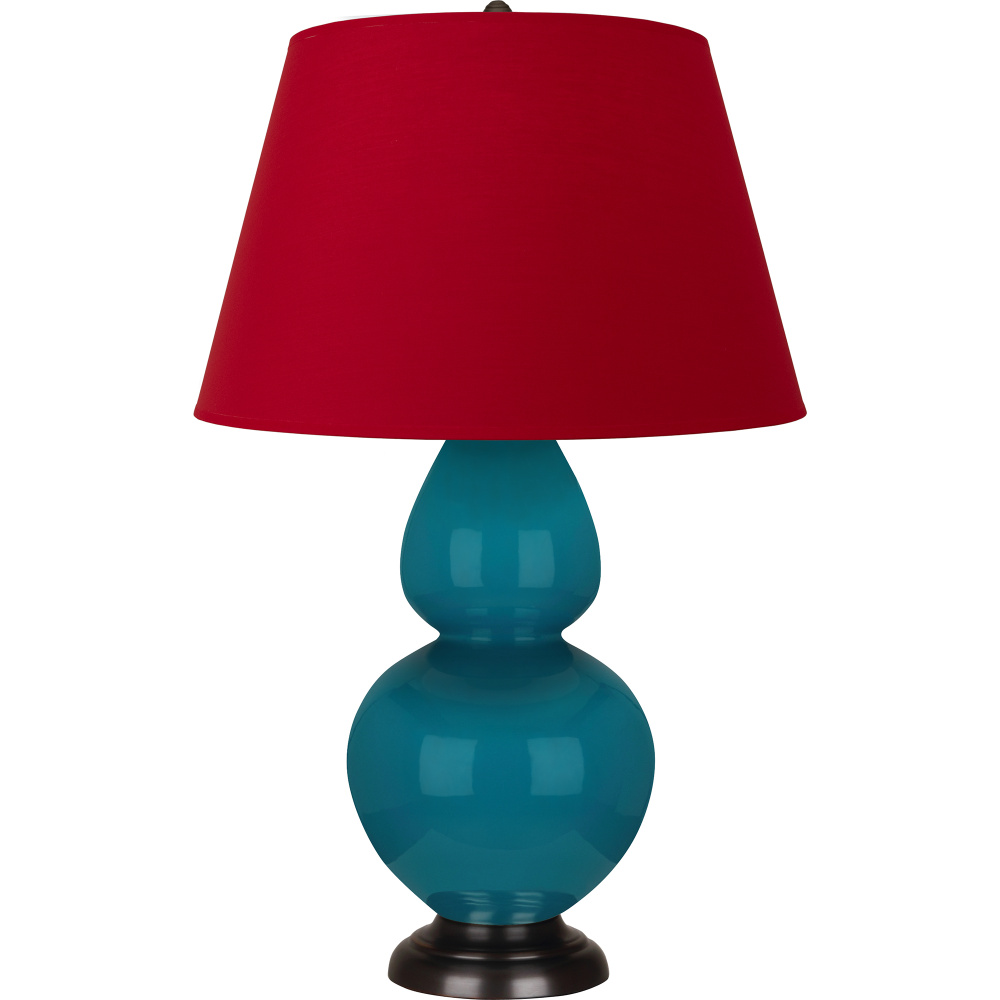 Peacock Double Gourd Table Lamp