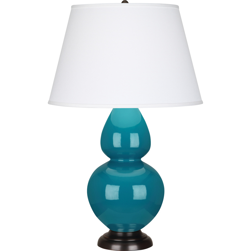 Peacock Double Gourd Table Lamp