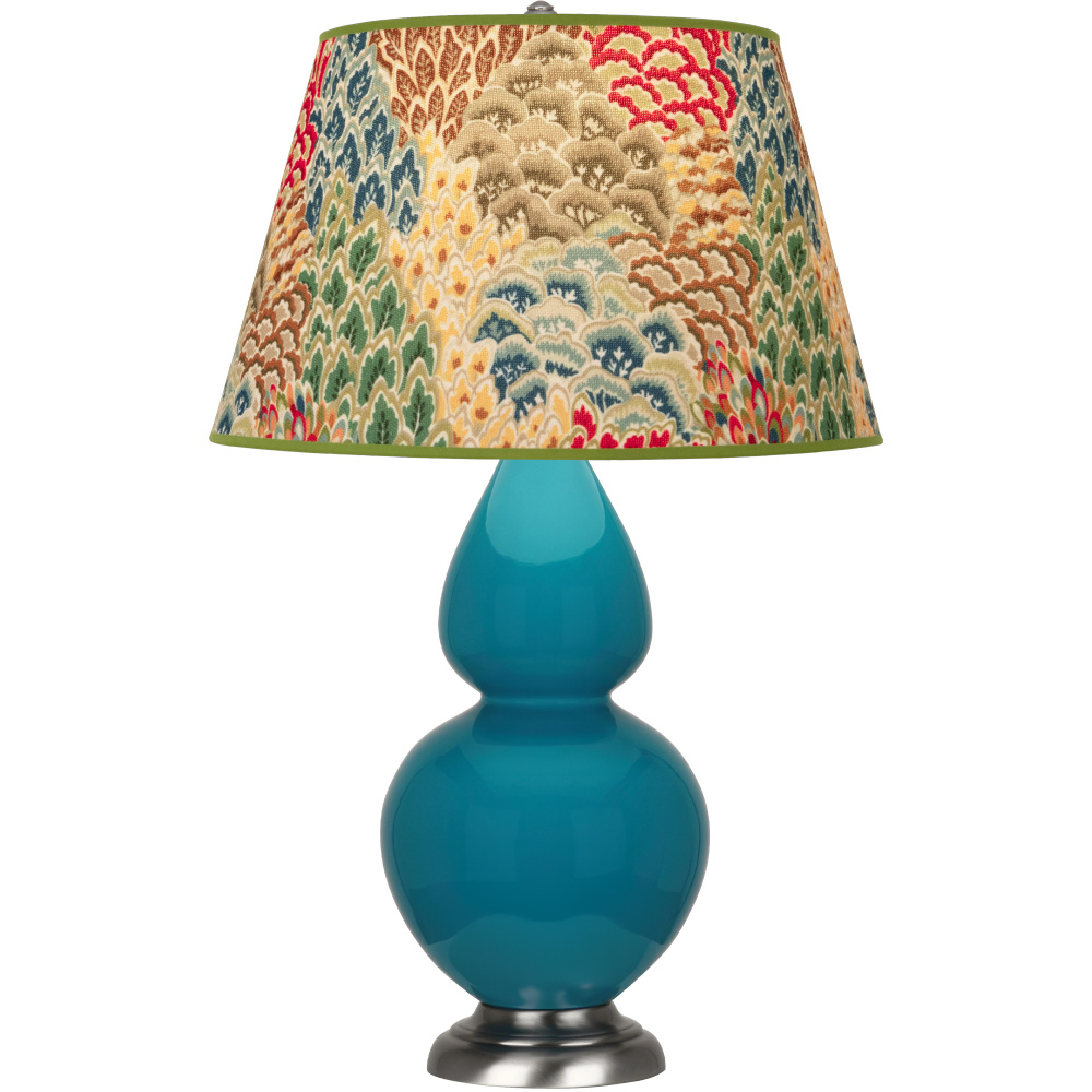 Peacock Double Gourd Table Lamp
