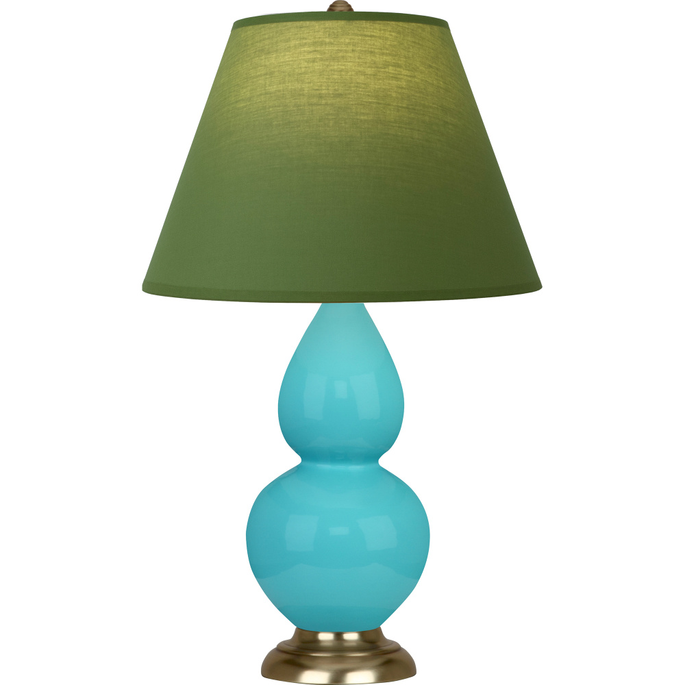 Egg Blue Small Double Gourd Accent Lamp