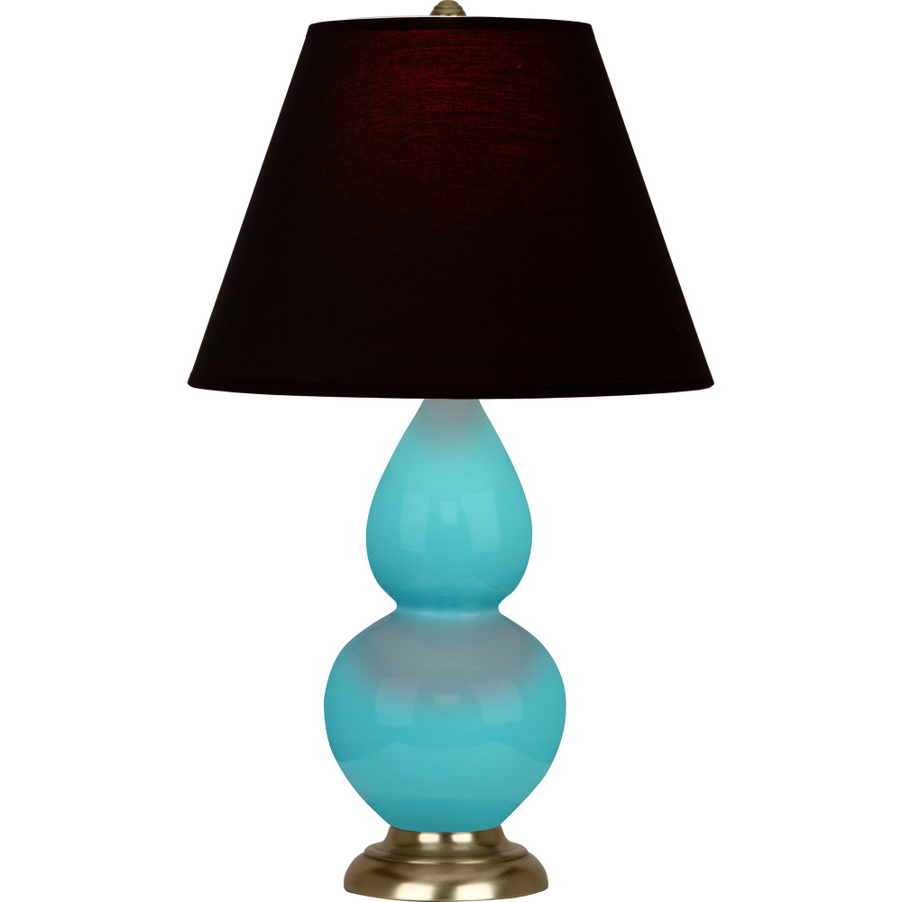 Egg Blue Small Double Gourd Accent Lamp