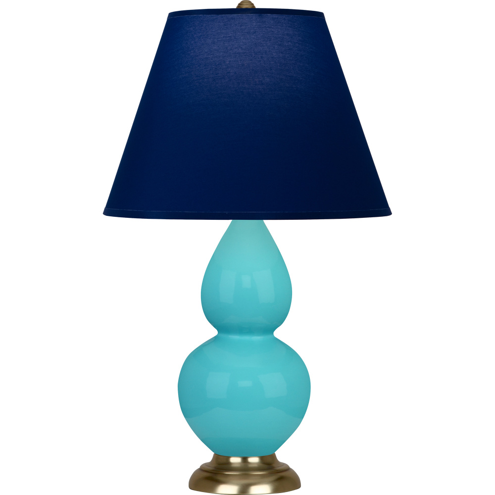 Egg Blue Small Double Gourd Accent Lamp