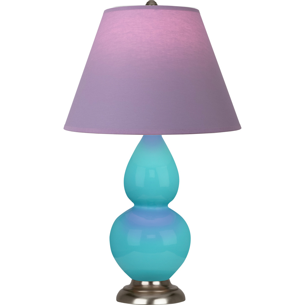 Egg Blue Small Double Gourd Accent Lamp