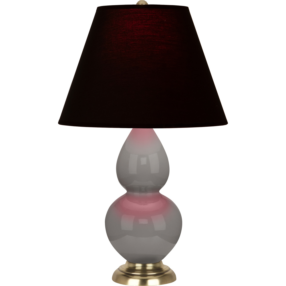 Smokey Taupe Small Double Gourd Accent Lamp