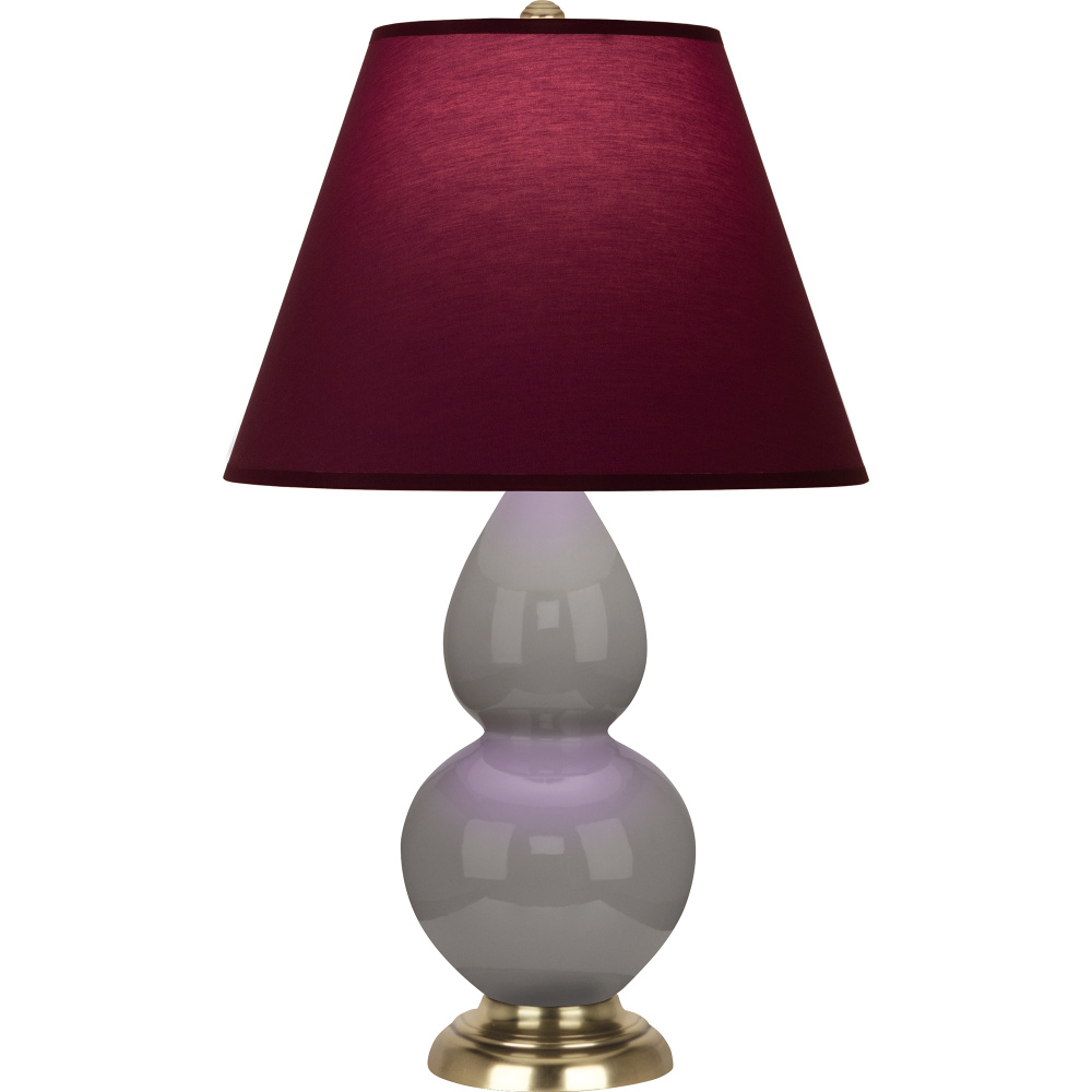 Smokey Taupe Small Double Gourd Accent Lamp