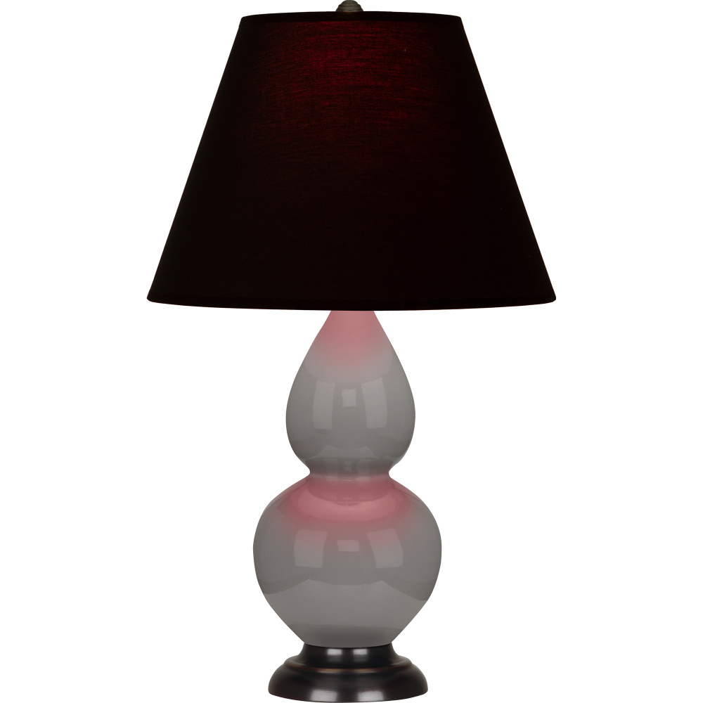 Smokey Taupe Small Double Gourd Accent Lamp