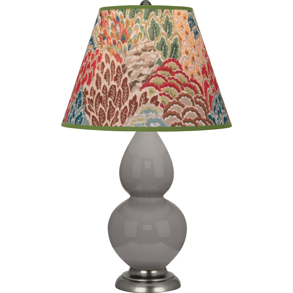 Smokey Taupe Small Double Gourd Accent Lamp