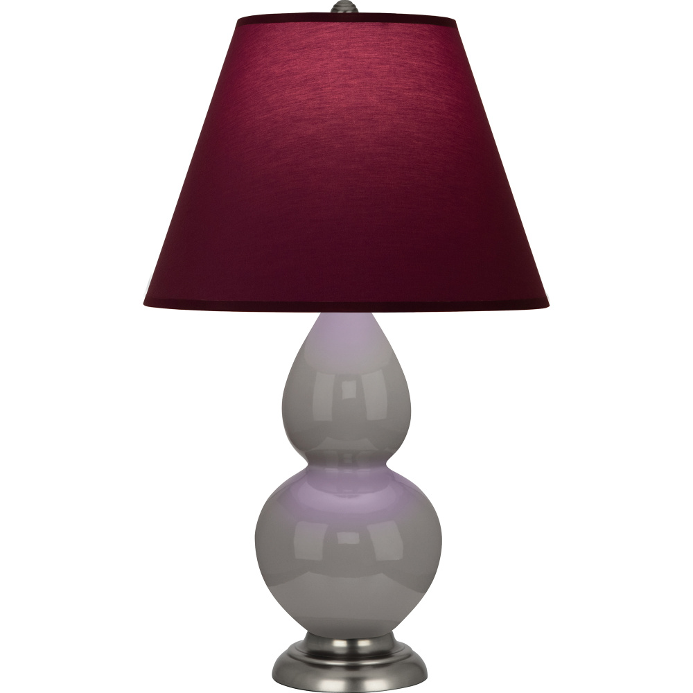 Smokey Taupe Small Double Gourd Accent Lamp