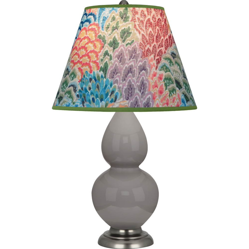Smokey Taupe Small Double Gourd Accent Lamp