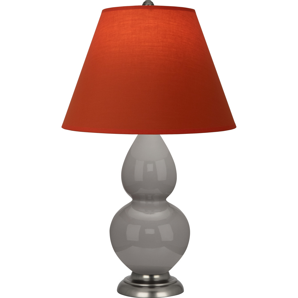 Smokey Taupe Small Double Gourd Accent Lamp