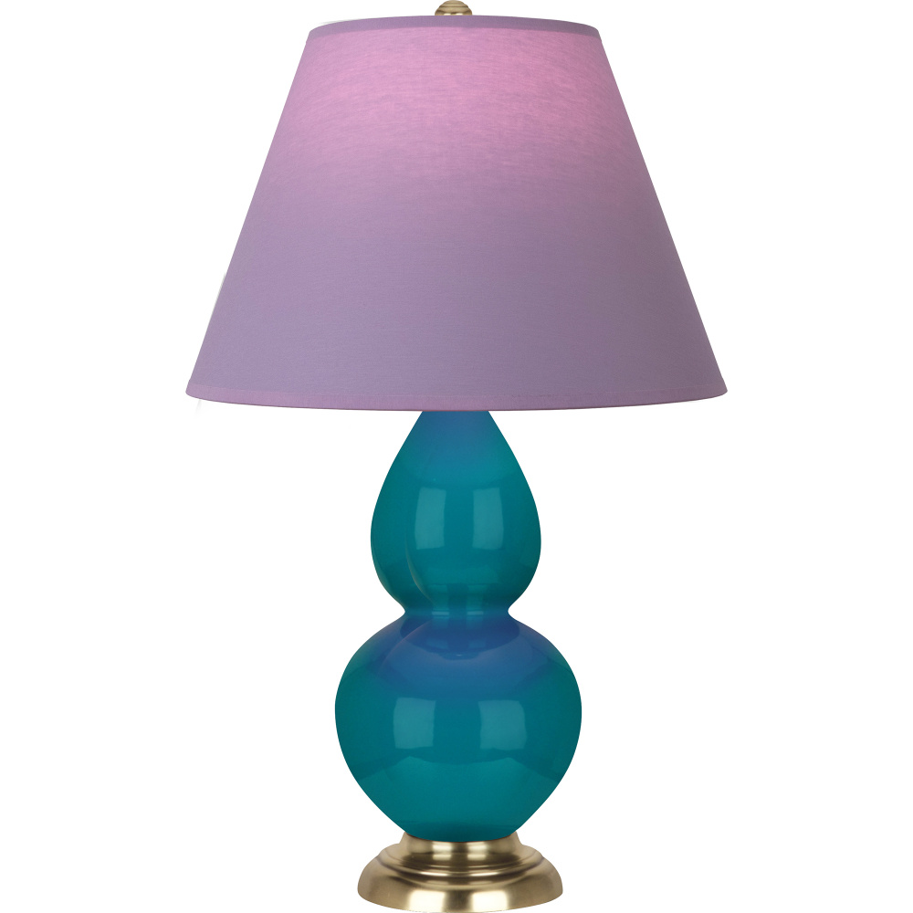 Peacock Small Double Gourd Accent Lamp