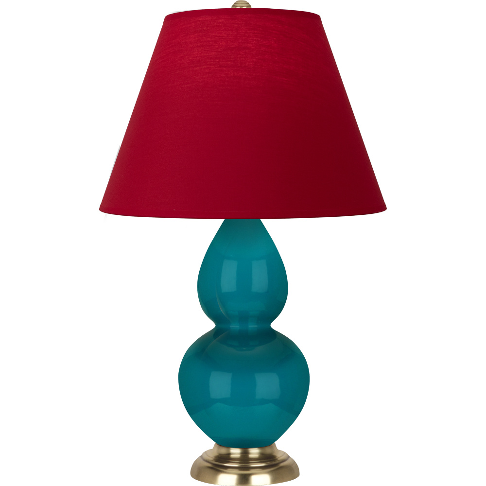 Peacock Small Double Gourd Accent Lamp