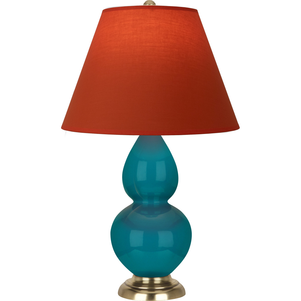 Peacock Small Double Gourd Accent Lamp