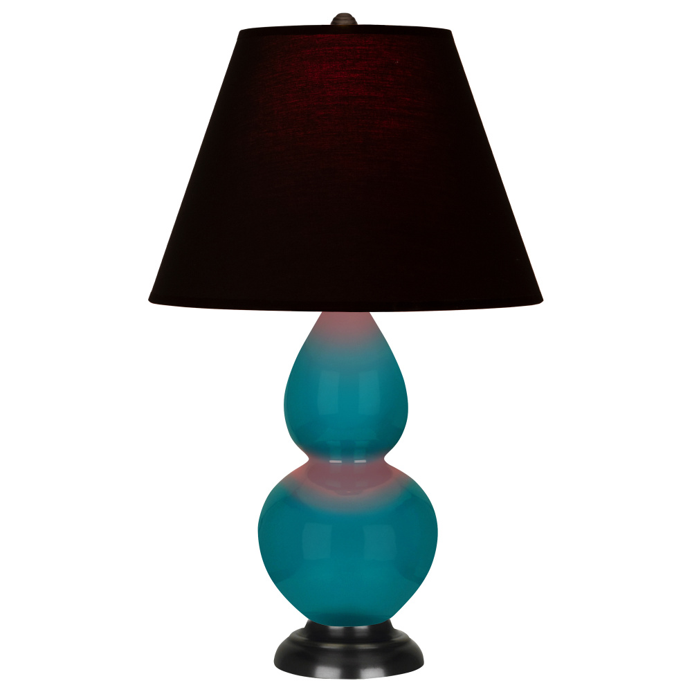 Peacock Small Double Gourd Accent Lamp