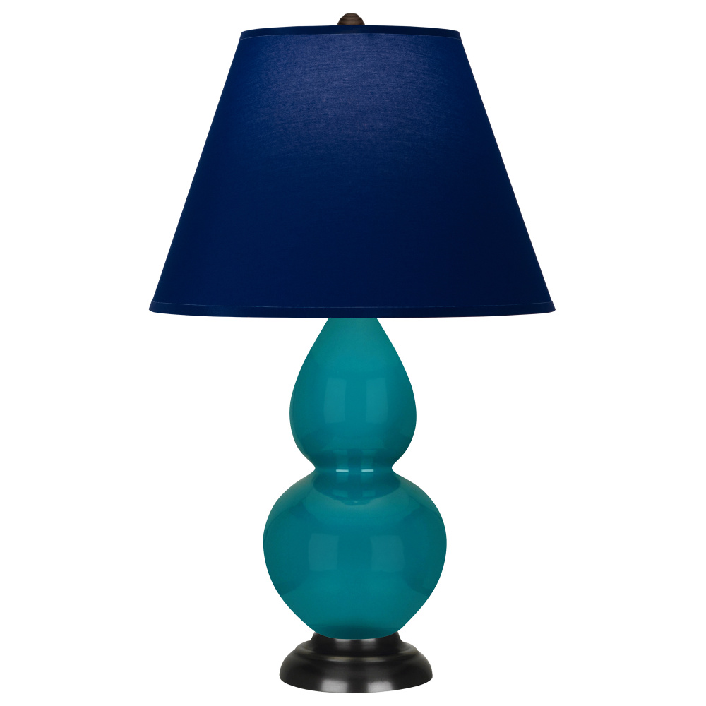 Peacock Small Double Gourd Accent Lamp