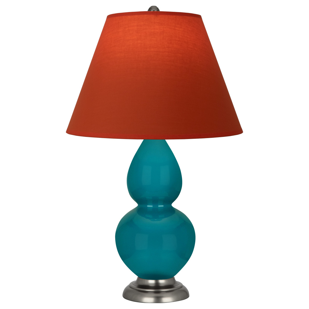 Peacock Small Double Gourd Accent Lamp