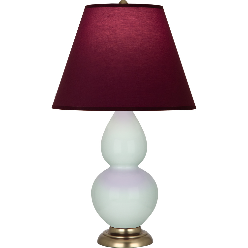 Celadon Small Double Gourd Accent Lamp