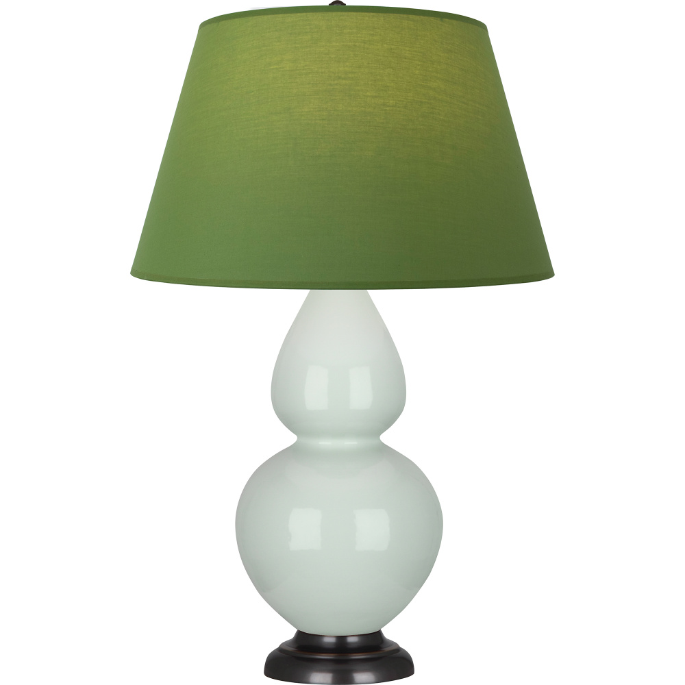 Celadon Double Gourd Table Lamp