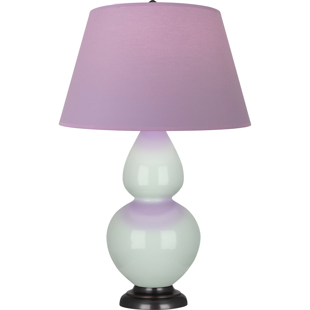 Celadon Double Gourd Table Lamp