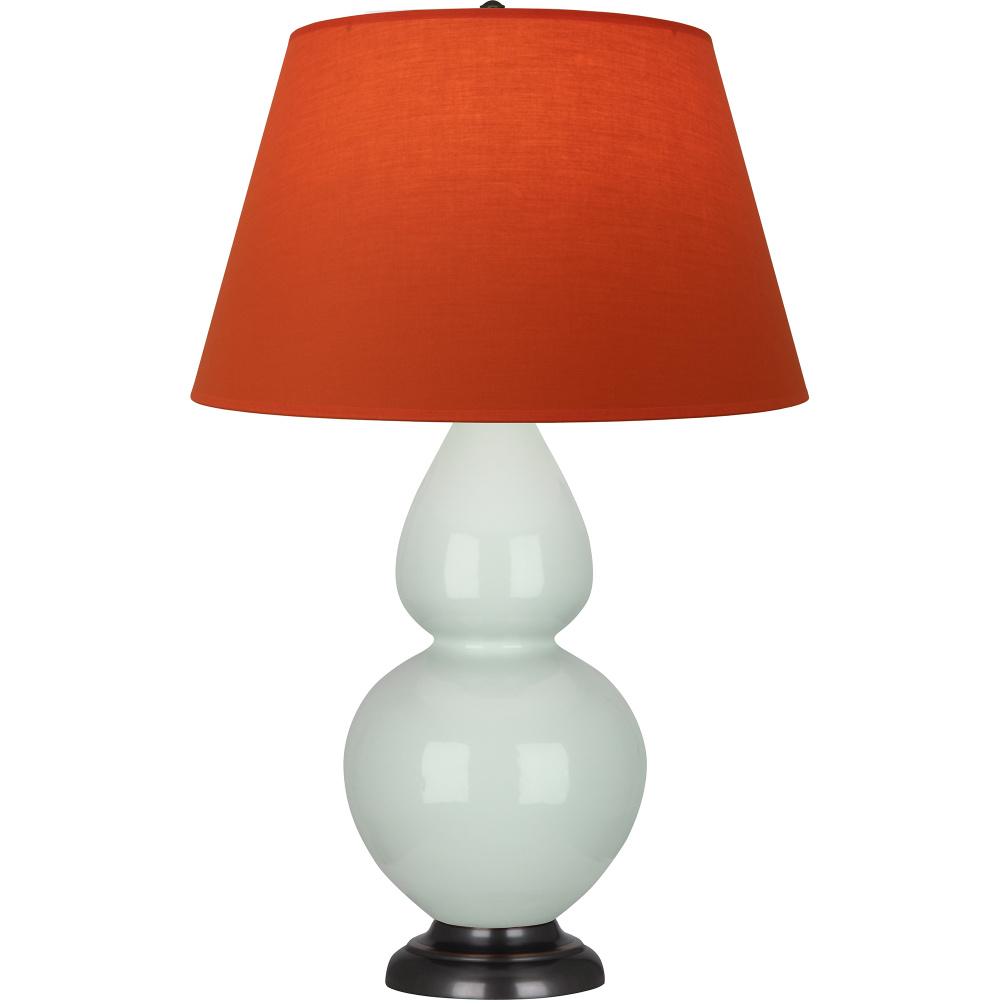 Celadon Double Gourd Table Lamp