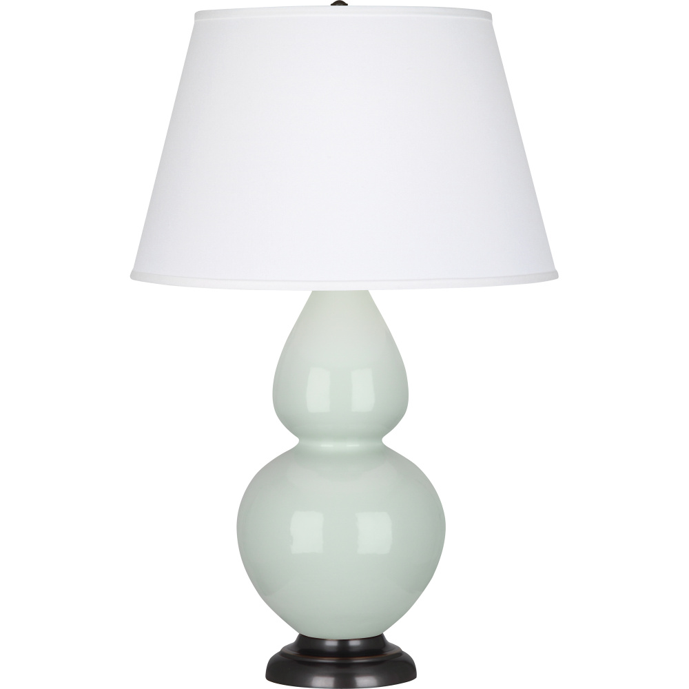 Celadon Double Gourd Table Lamp