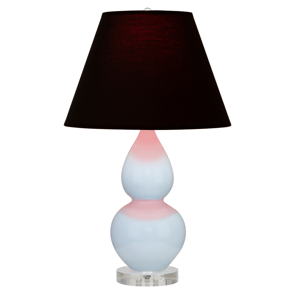 Baby Blue Small Double Gourd Accent Lamp