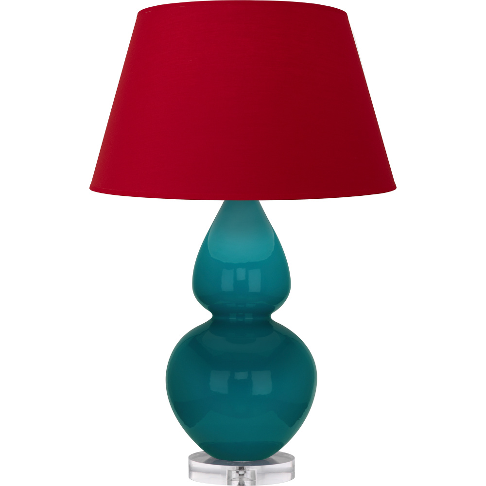 Peacock Double Gourd Table Lamp