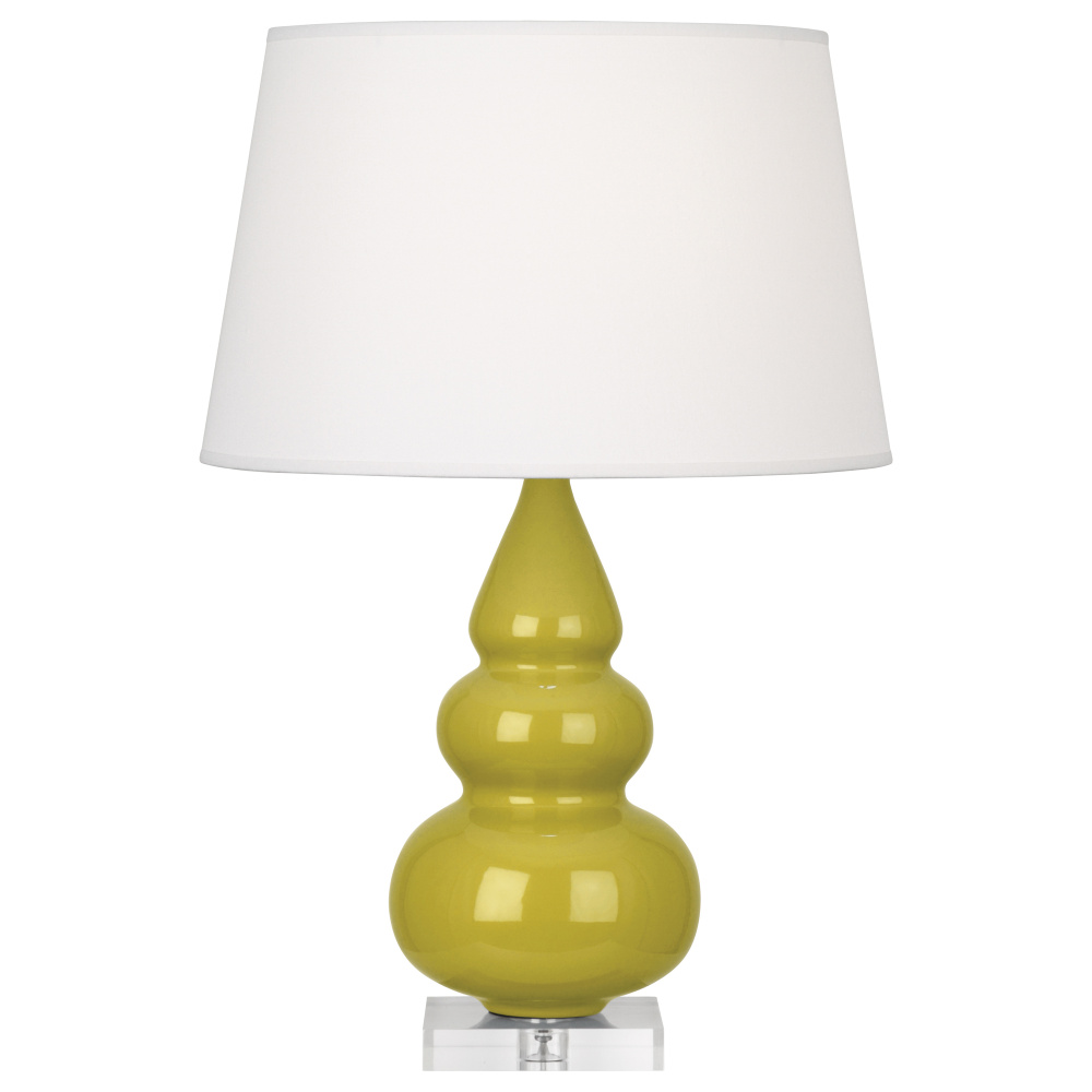 Citron Small Triple Gourd Accent Lamp