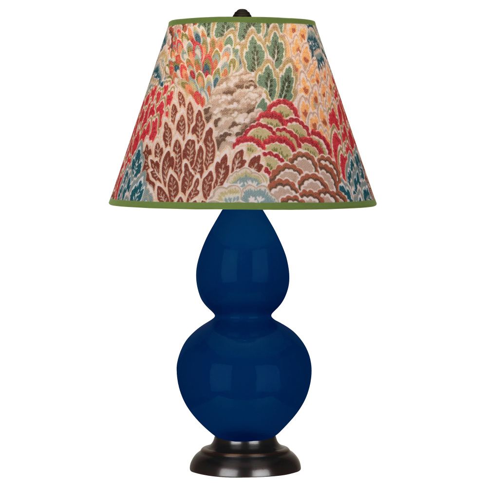 Cobalt Small Double Gourd Accent Lamp