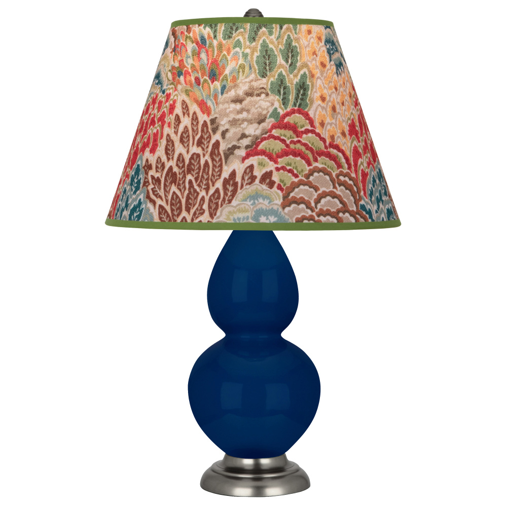 Cobalt Small Double Gourd Accent Lamp
