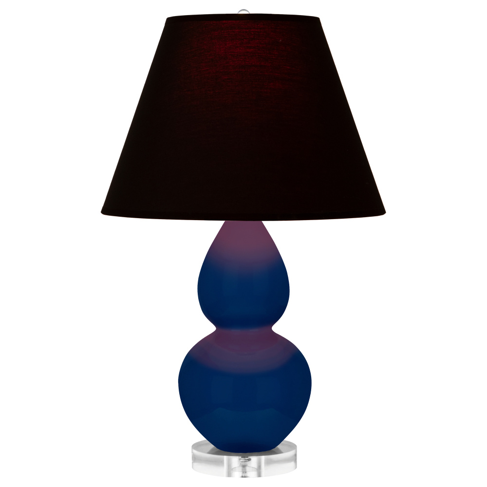 Cobalt Small Double Gourd Accent Lamp