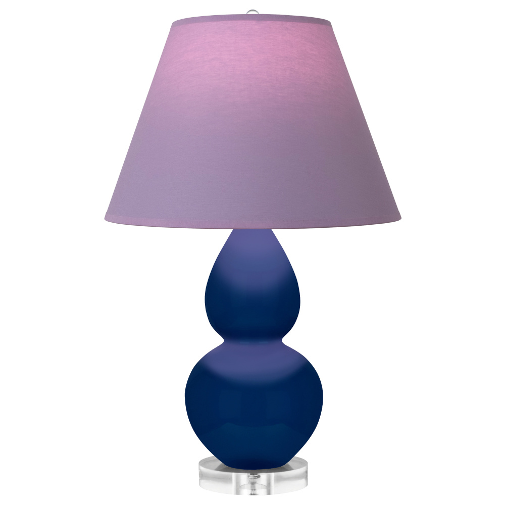 Cobalt Small Double Gourd Accent Lamp