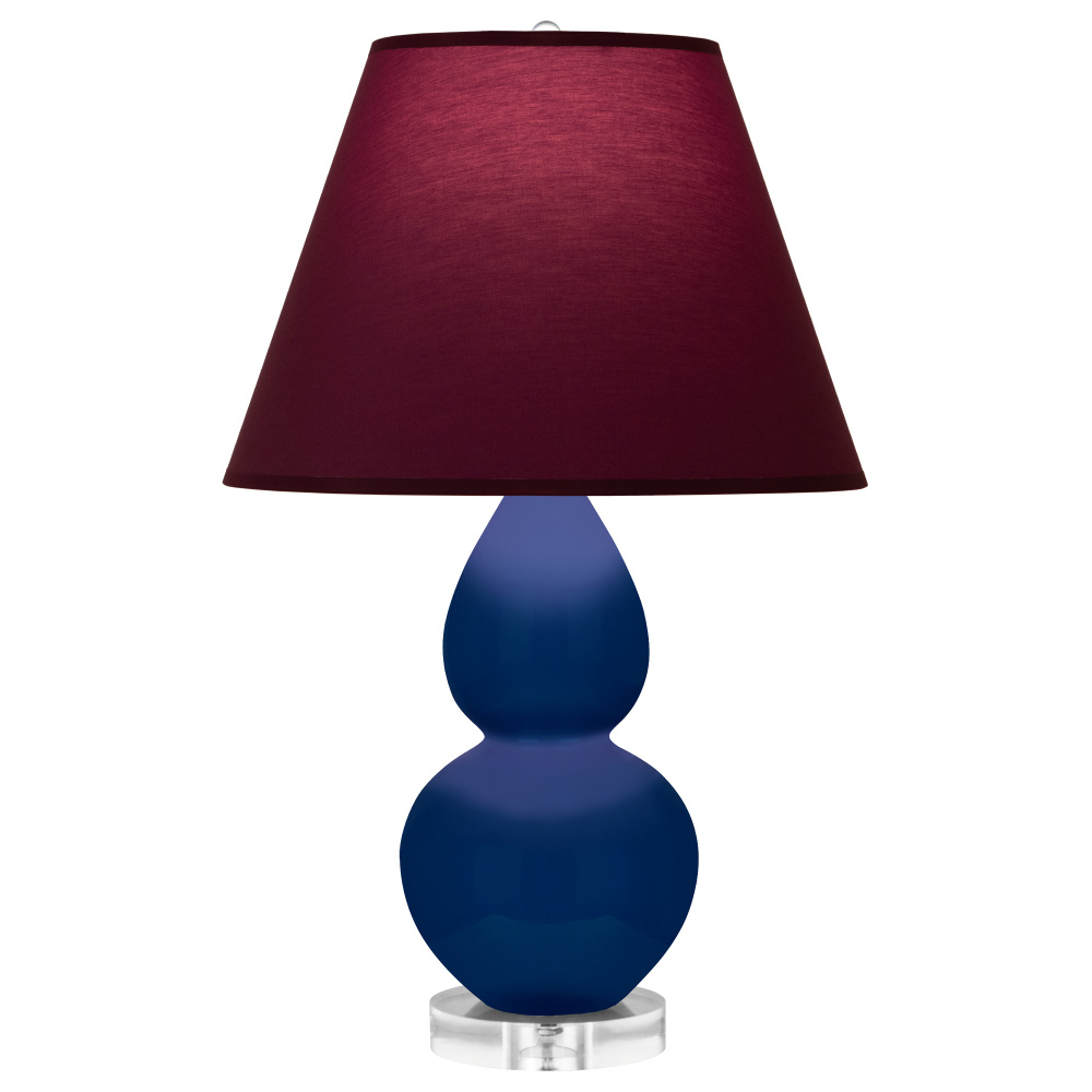 Cobalt Small Double Gourd Accent Lamp