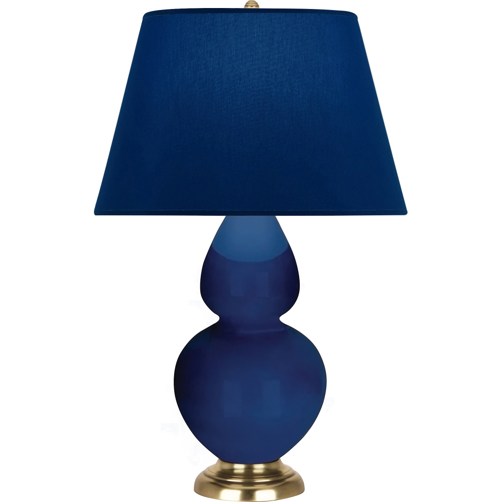 Cobalt Double Gourd Table Lamp