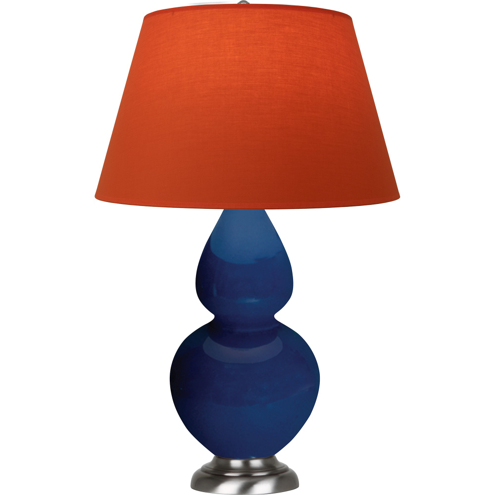 Cobalt Double Gourd Table Lamp