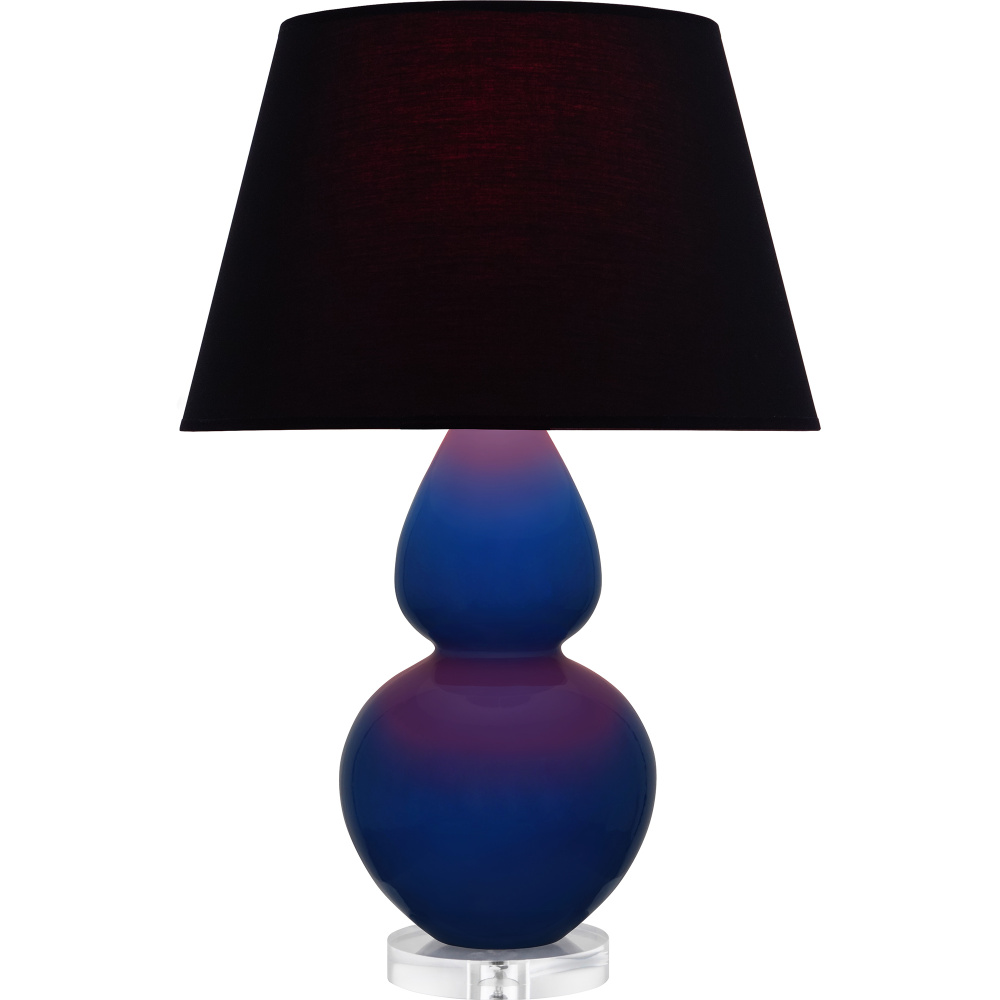 Cobalt Double Gourd Table Lamp