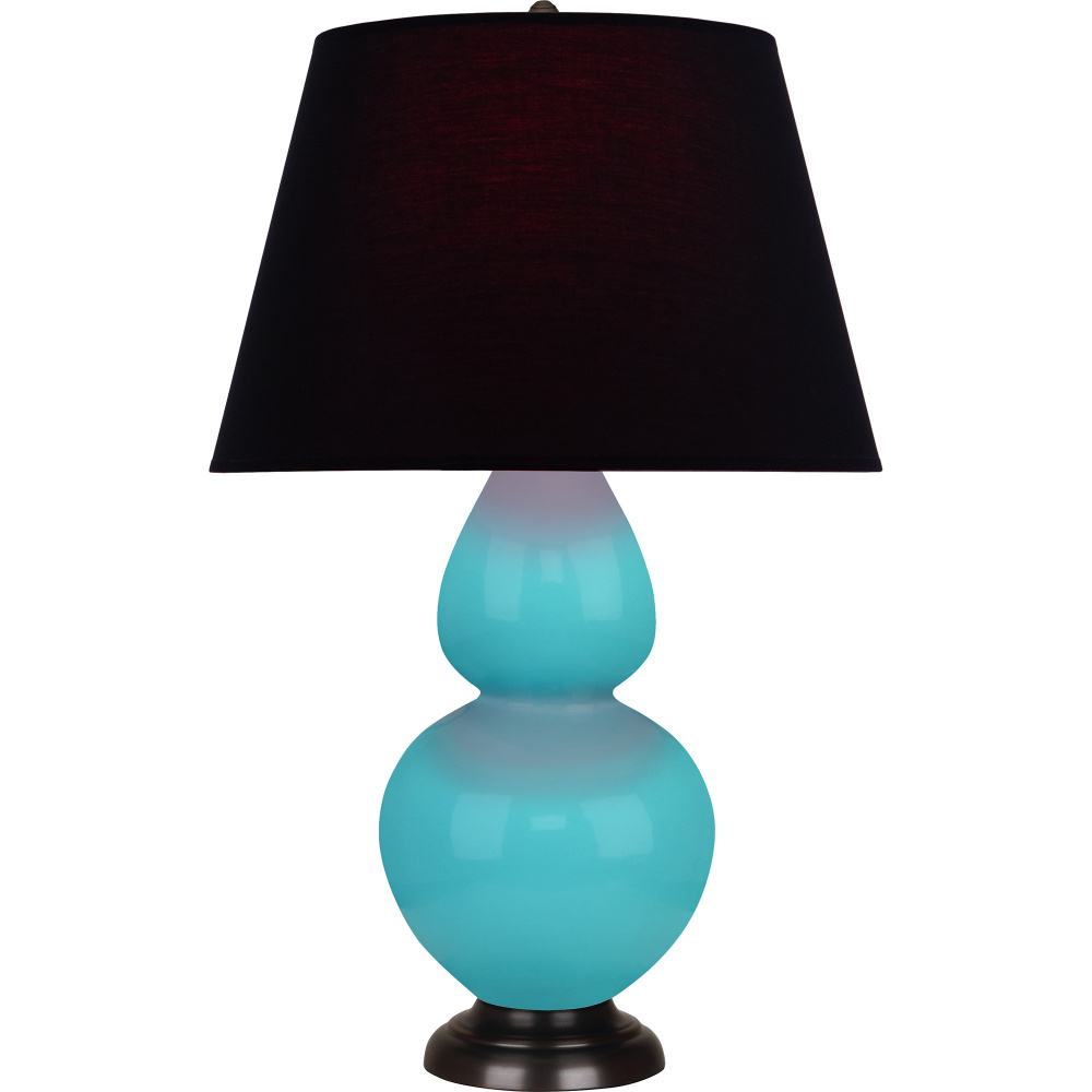 Egg Blue Double Gourd Table Lamp