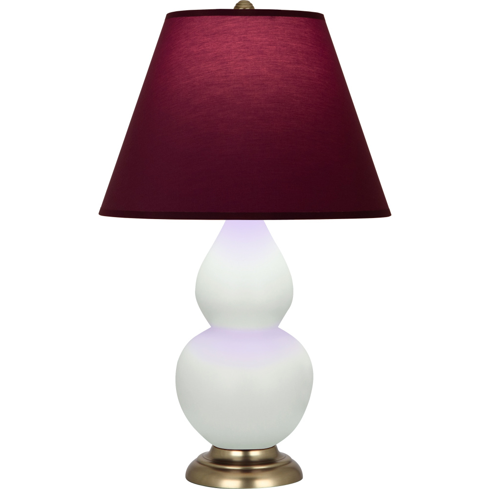 Matte Celadon Small Double Gourd Accent Lamp