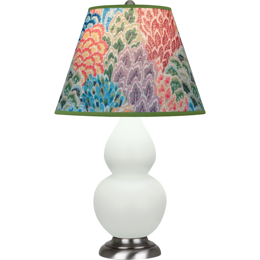 Matte Celadon Small Double Gourd Accent Lamp