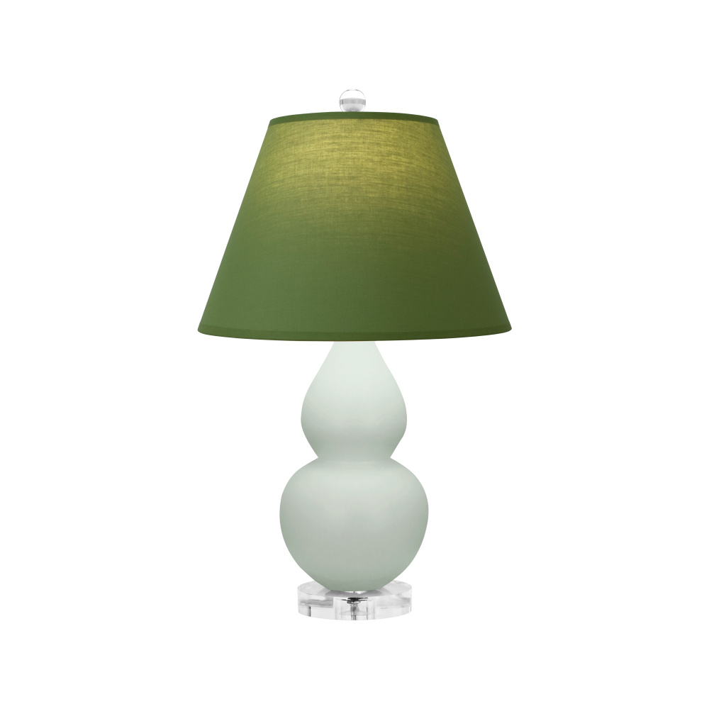 Matte Celadon Small Double Gourd Accent Lamp