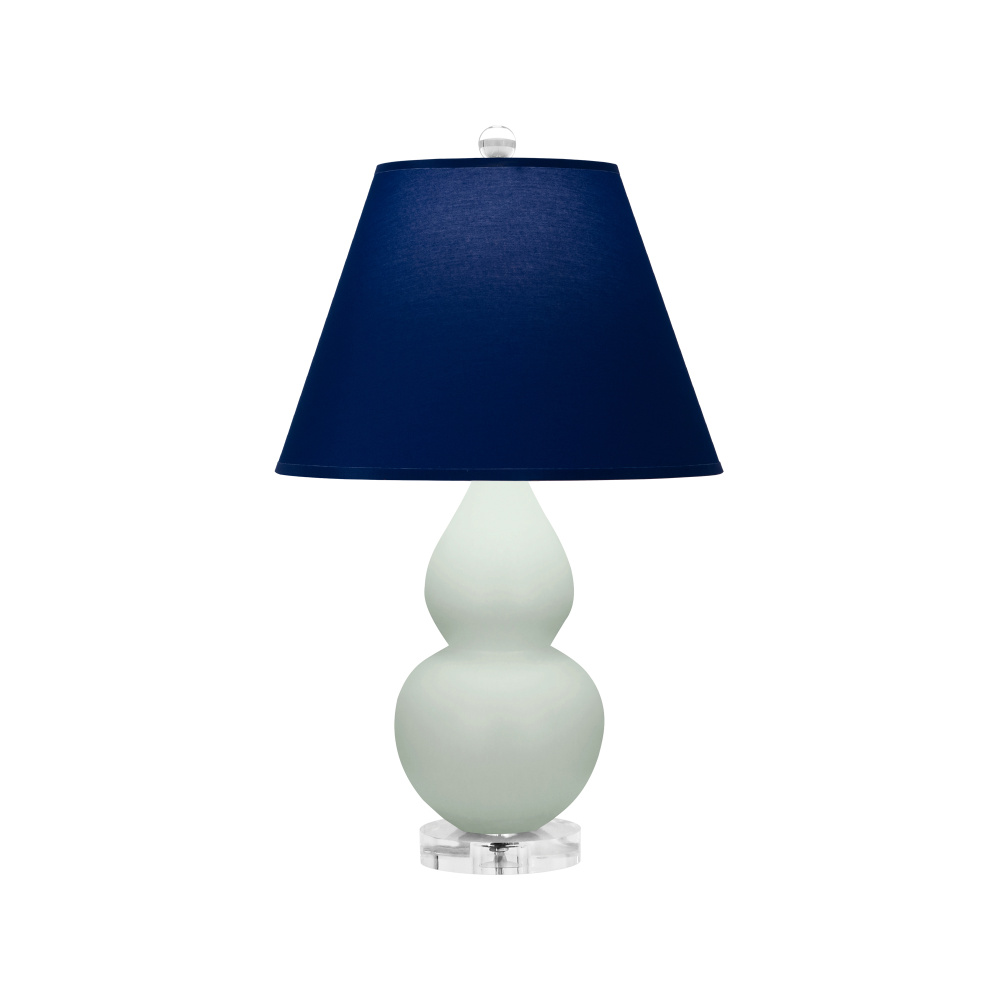 Matte Celadon Small Double Gourd Accent Lamp