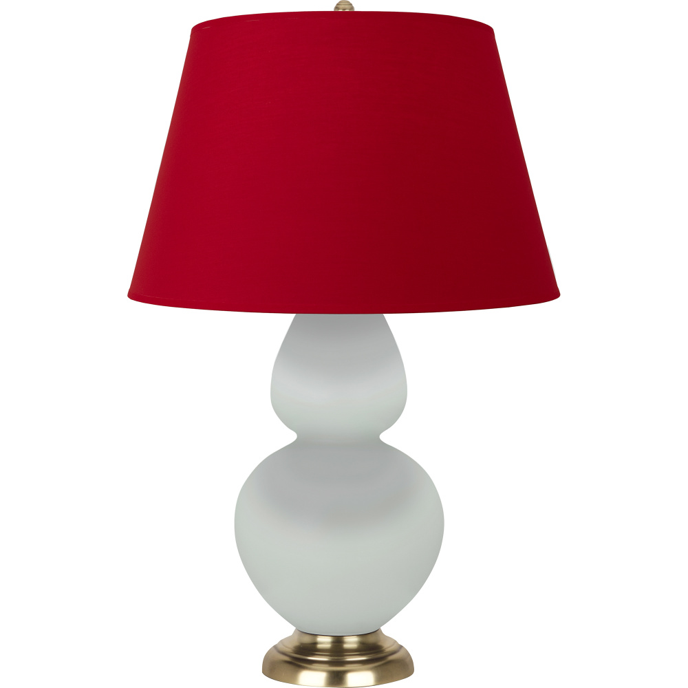 Matte Celadon Double Gourd Table Lamp